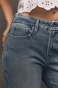 Good American Legs High-Rise Straight-Leg Jeans