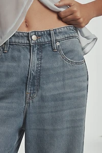 Good American Standard High-Rise Wide-Leg Jeans