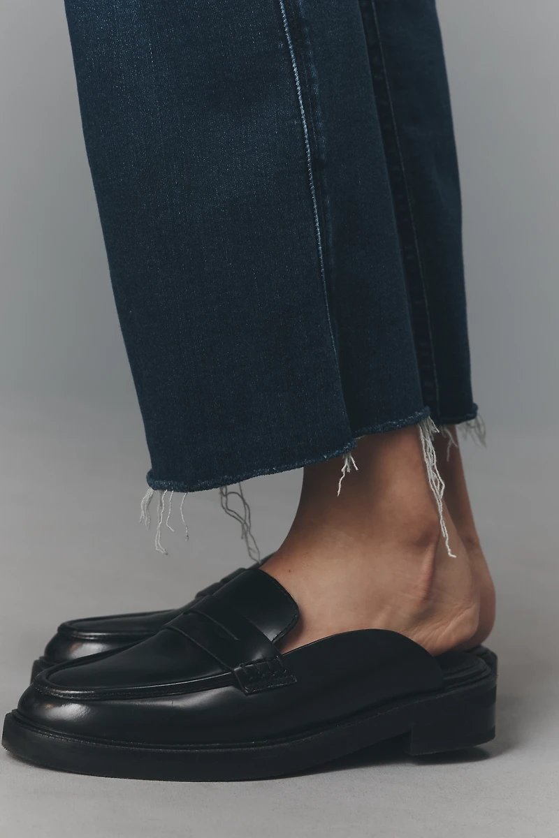 Good American Soft Tech Standard Kick-Flare Jeans