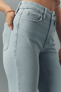 Good American Legs Soft Tech High-Rise Flare Jeans