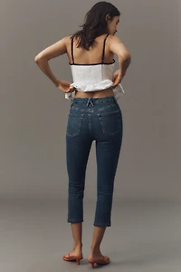 Good American Capri High-Rise Slim Jeans