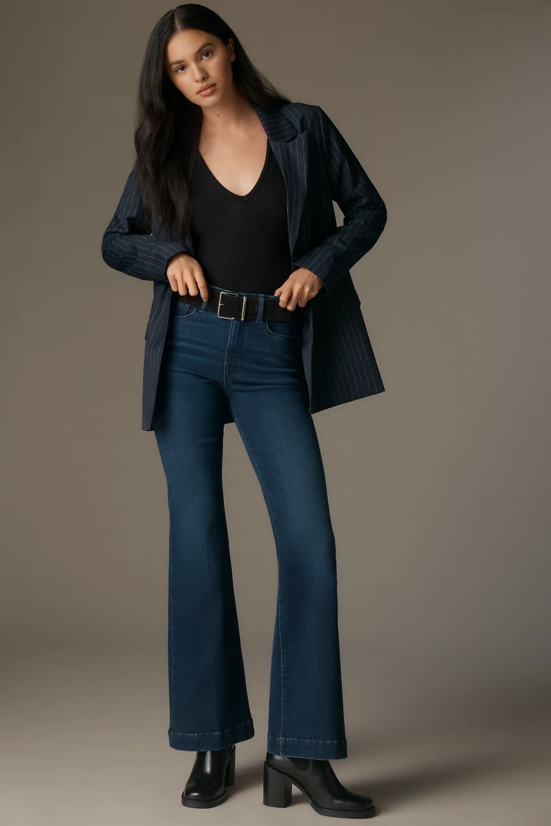 Good American Legs High Rise Flare Jeans