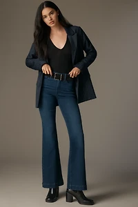 Good American Legs High Rise Flare Jeans