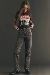 Good American Icon Straight-Leg Jeans