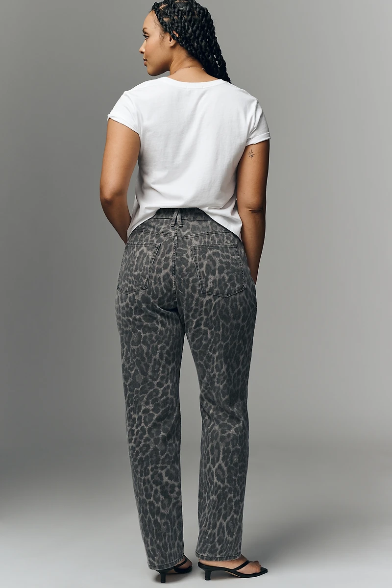 Good American Icon Straight-Leg Jeans