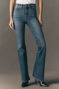 Good American Classic Bootcut High-Rise Jeans