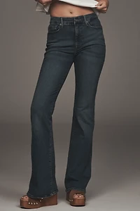 Good American Legs High-Rise Flare Jeans