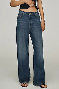 Good American Weightless High-Rise Wide-Leg Jeans