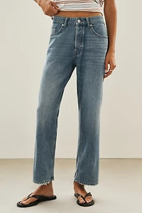 Good American Weightless Mid-Rise Relaxed Jeans