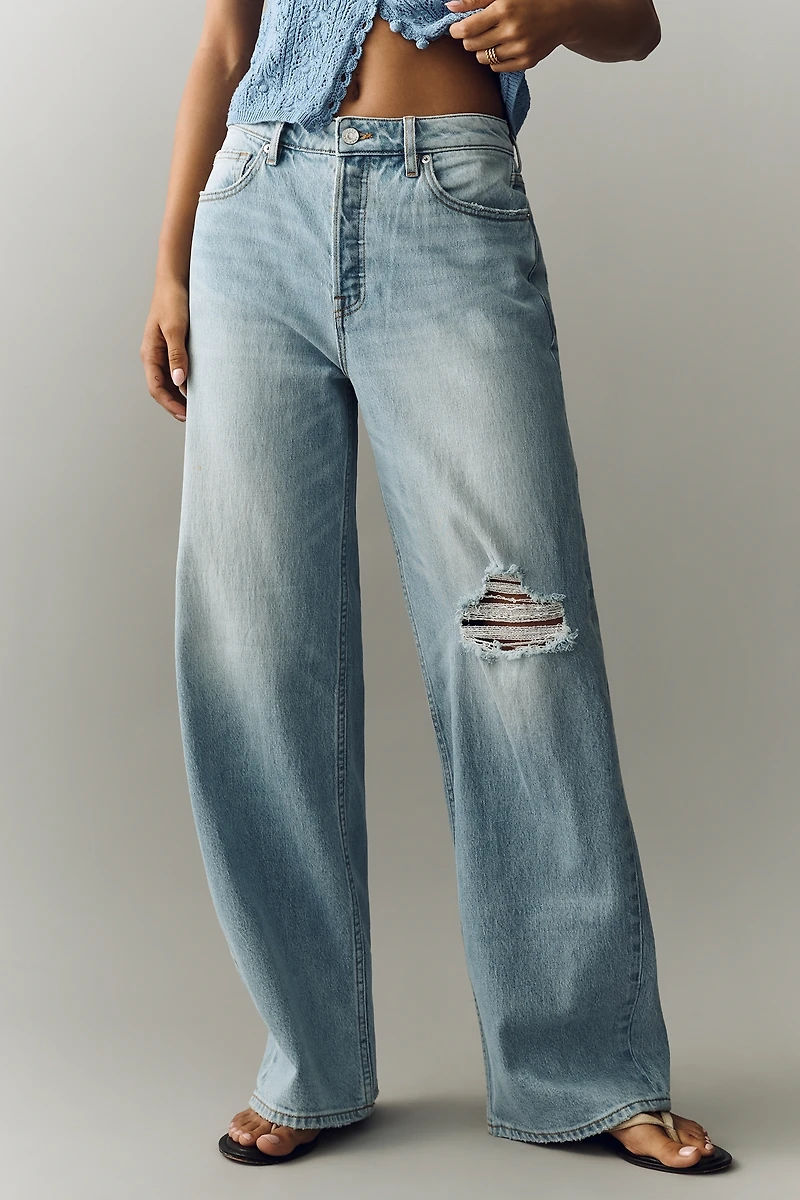 Good American High-Rise Wide-Leg Jeans