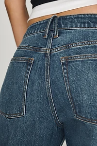 Good American Low Loose Low-Rise Wide-Leg Jeans