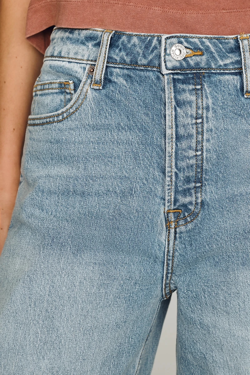 Good American Vintage High-Rise Wide-Leg Jeans