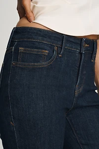 Good American Low-Rise Bootcut Jeans