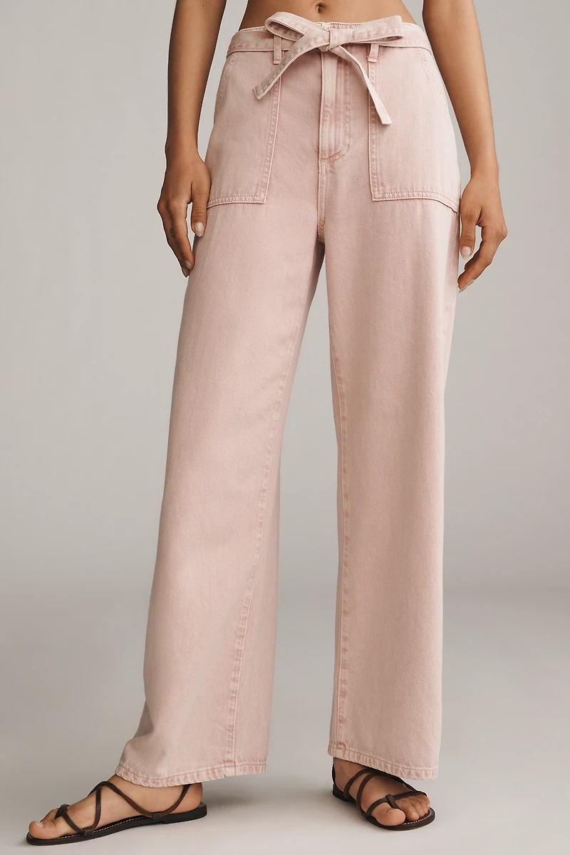 LE JEAN Rory High-Rise Relaxed Barrel Jeans
