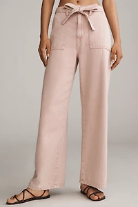 LE JEAN Rory High-Rise Relaxed Barrel Jeans