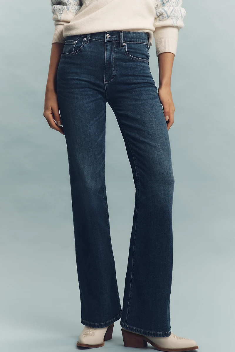 LE JEAN Baby Bootcut High-Rise Jeans