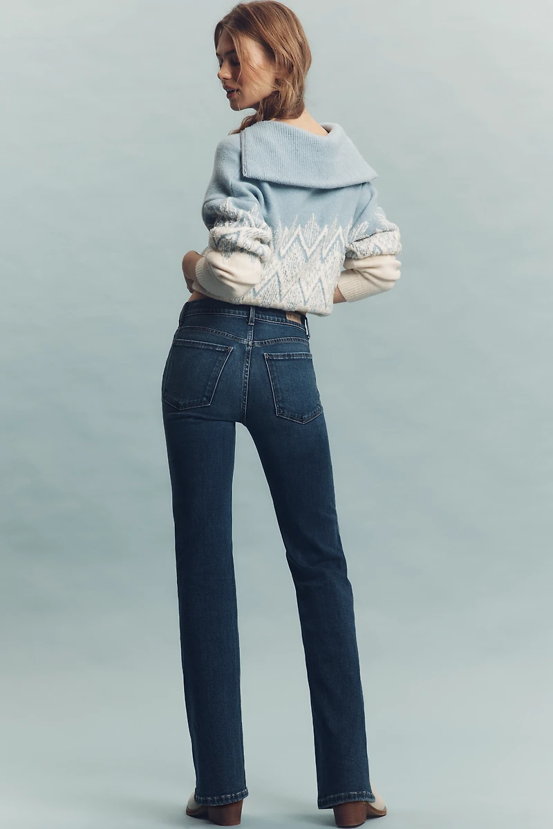 LE JEAN Baby Bootcut High-Rise Jeans