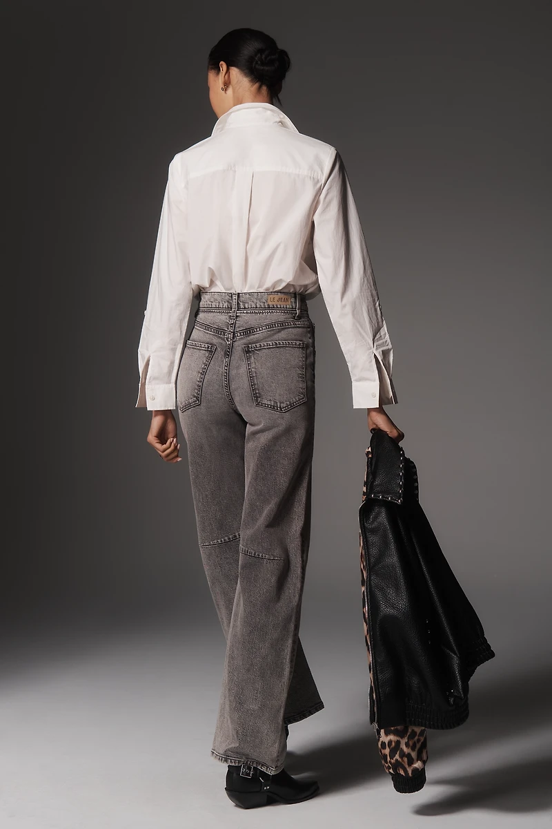 LE JEAN Margot High-Rise Barrel Jeans