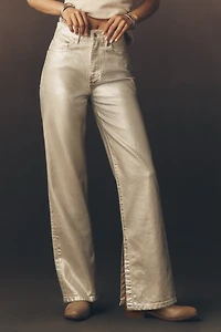 LE JEAN 90s High-Rise Straight Jeans