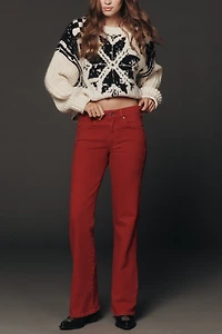 LE JEAN High-Rise Cowboy Bootleg Jeans