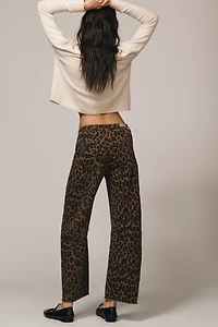 LE JEAN Utility Mid-Rise Soft Barrel Jeans