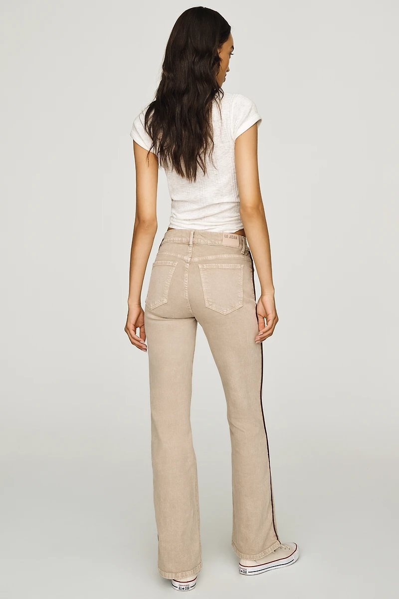 LE JEAN Sideline Nomad Mid-Rise Barrel Jeans
