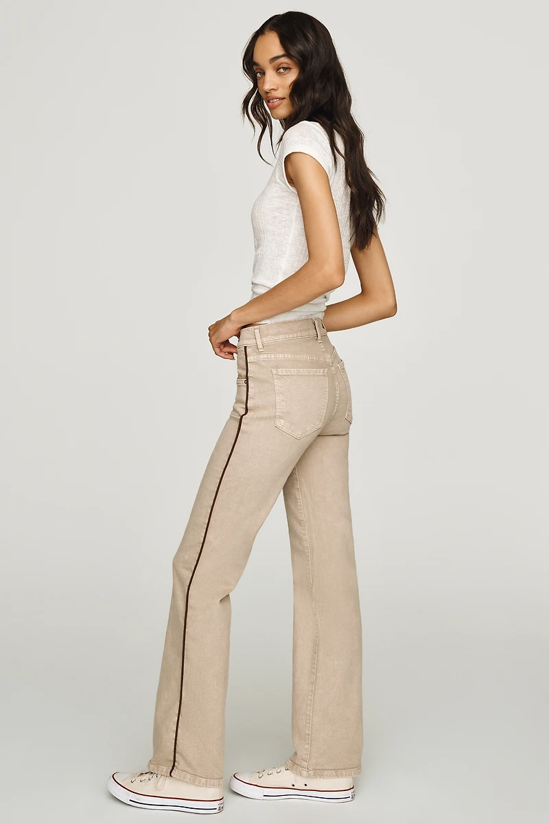 LE JEAN Sideline Nomad Mid-Rise Barrel Jeans