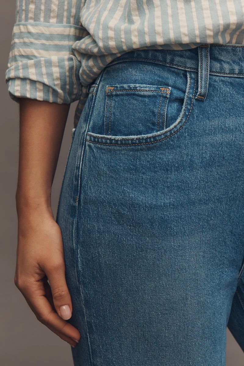 Favorite Daughter The Valentina High-Rise Straight-Leg Jeans