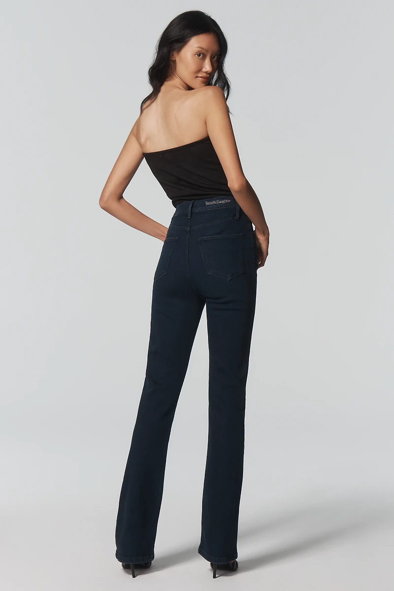 Favorite Daughter The Valentina Super-High-Rise Bootcut Jeans