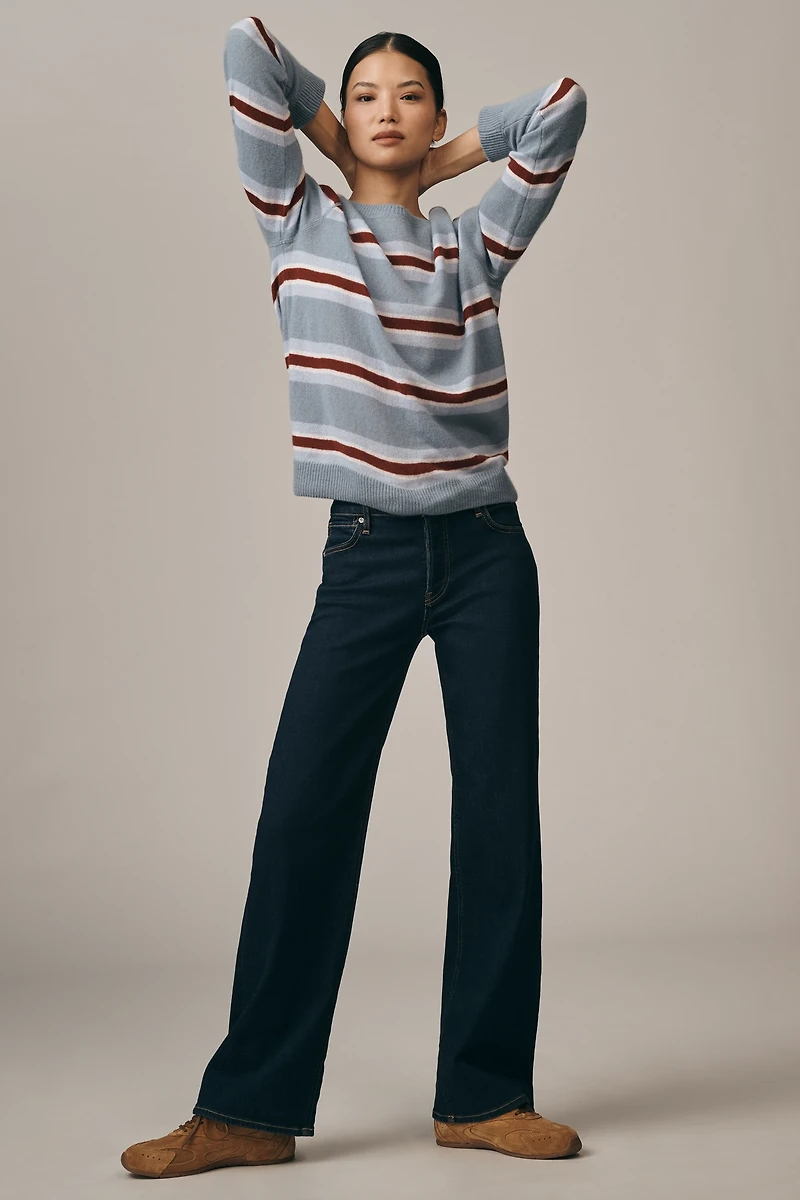 Hudson Rosie High-Rise Wide-Leg Jeans