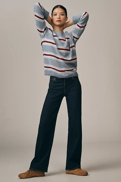 Hudson Rosie High-Rise Wide-Leg Jeans