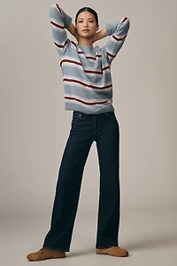 Hudson Rosie High-Rise Wide-Leg Jeans