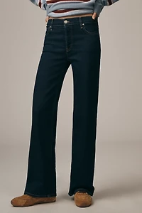 Hudson Rosie High-Rise Wide-Leg Jeans