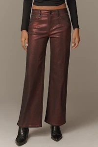 Hudson Rosie High-Rise Wide-Leg Jeans