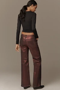 Hudson Rosie High-Rise Wide-Leg Jeans