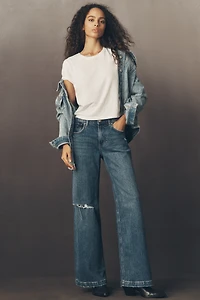 Hudson Rylee Low-Rise Loose Wide-Leg Jeans