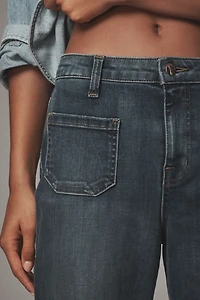 Fidelity Denim Zandi High-Rise Wide-Leg Jeans