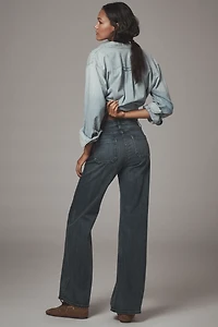 Fidelity Denim Zandi High-Rise Wide-Leg Jeans