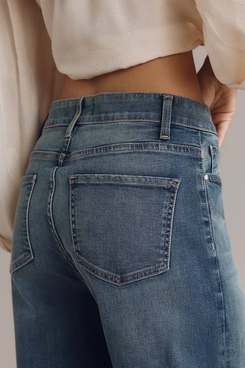 Fidelity Denim Delilah High-Rise Tapered Jeans