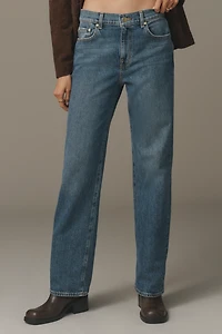 Modern American Winoma High-Rise Wide-Leg Jeans