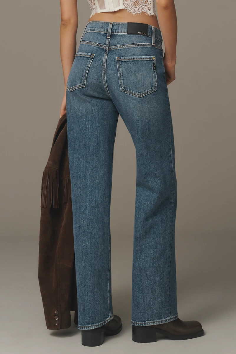 Modern American Winoma High-Rise Wide-Leg Jeans