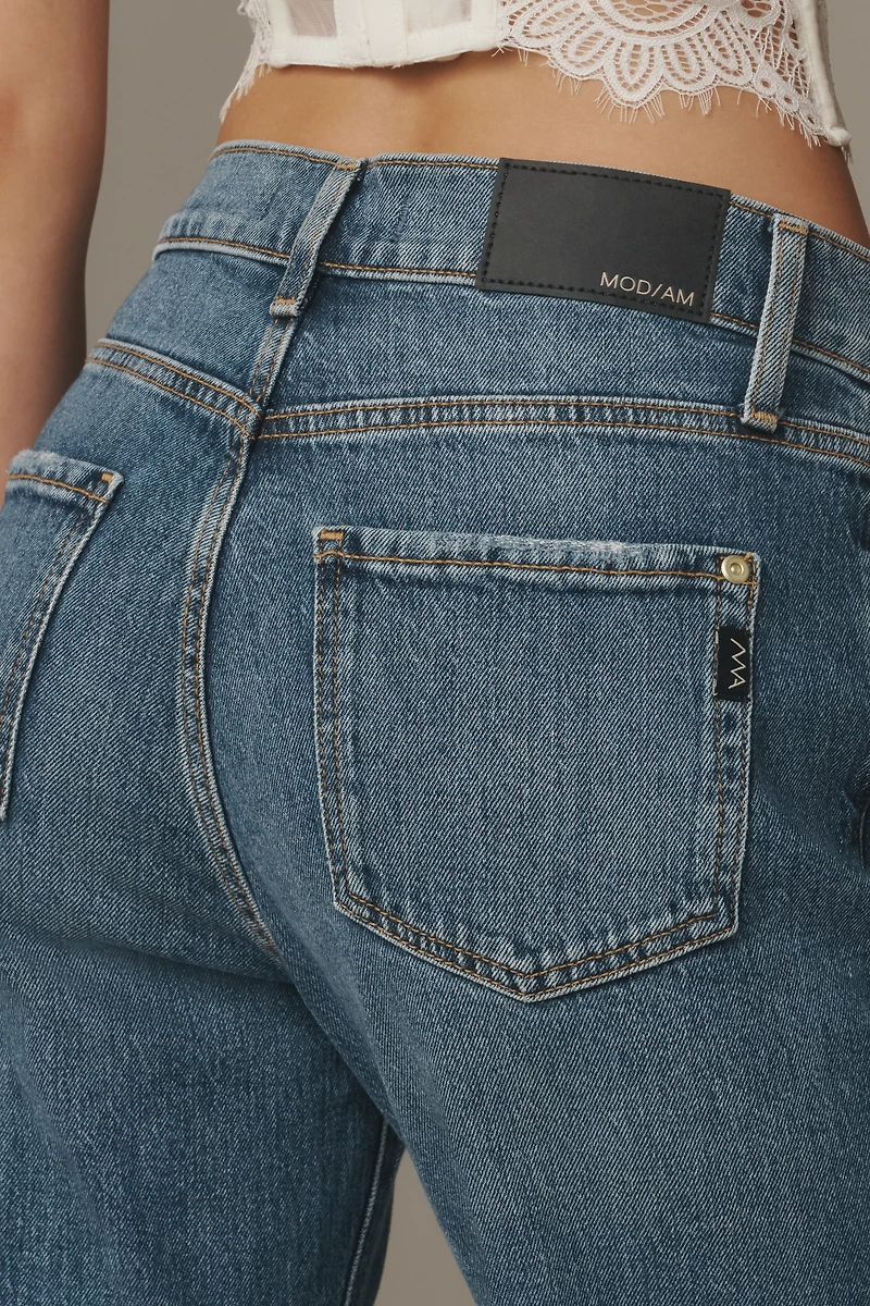 Modern American Winoma High-Rise Wide-Leg Jeans