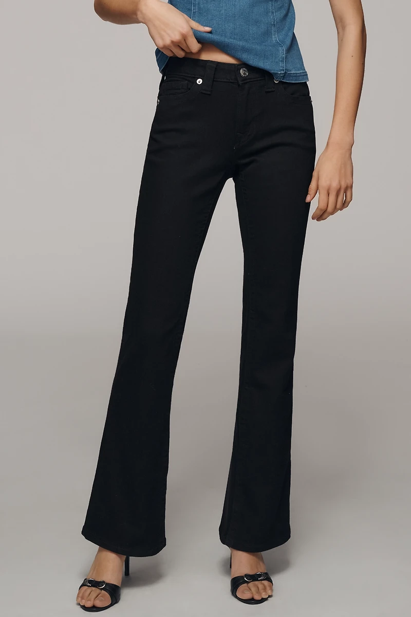 True Religion Becca Low-Rise Bootleg Jeans
