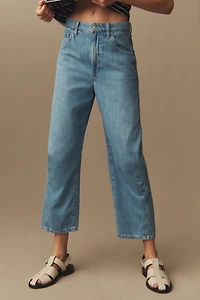 Current/Elliott Coppola High-Rise Relaxed-Leg Jeans