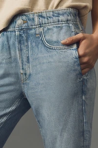rag & bone Miramar Mid-Rise Denim-Knit Jogger Pants