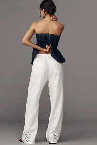 rag & bone Ultra Featherweight Phoebe High-Rise Wide-Leg Jeans