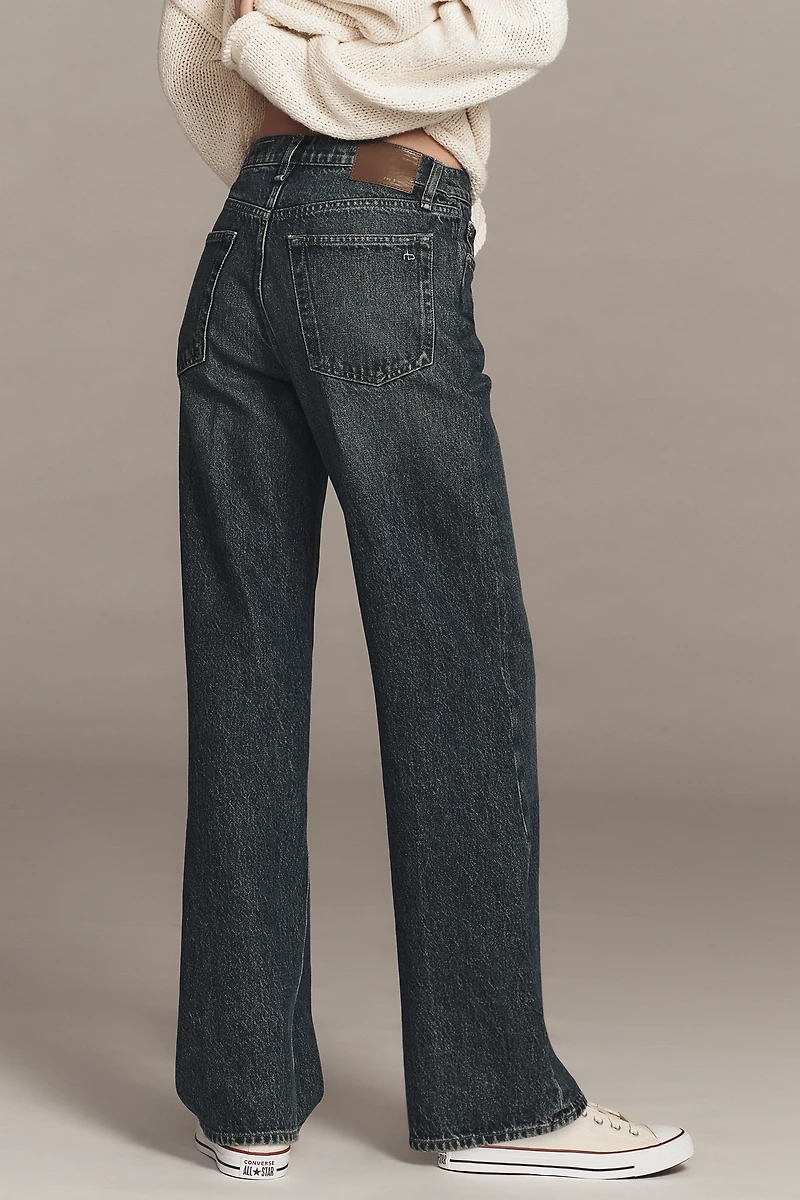 rag & bone Shea High-Rise Relaxed Straight-Leg Jeans