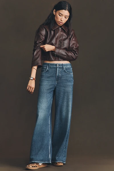 rag & bone Miramar Sofie Wide-Leg Ankle Jeans