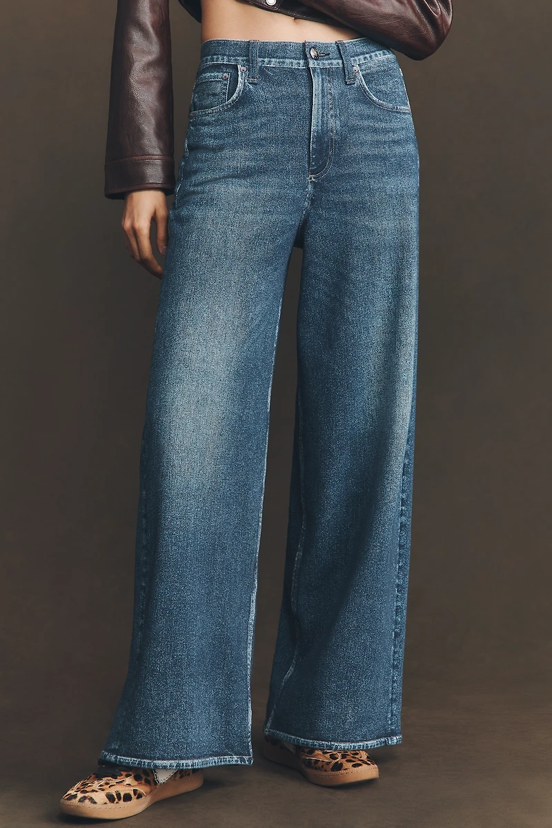 rag & bone Miramar Sofie Wide-Leg Ankle Jeans