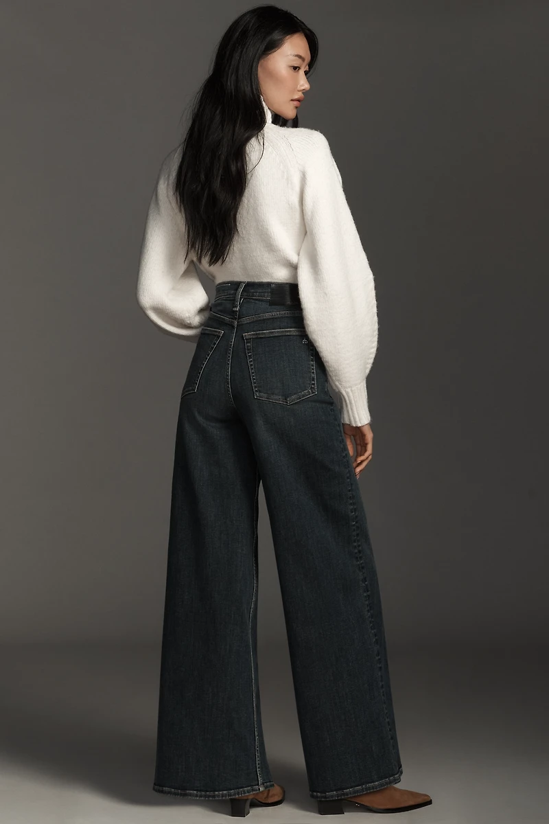 rag & bone Sofie High-Rise Wide-Leg Jeans